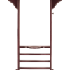 Deluxe 8 Cue Wall Rack - Wine